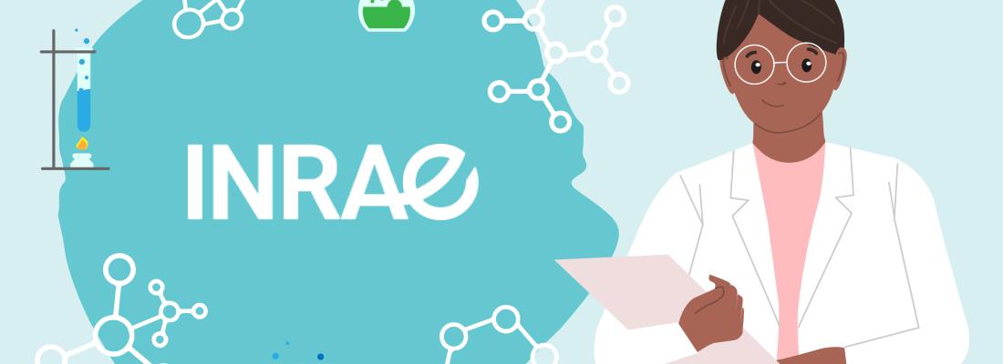 illustration INRAE encourages young women to embrace careers in science