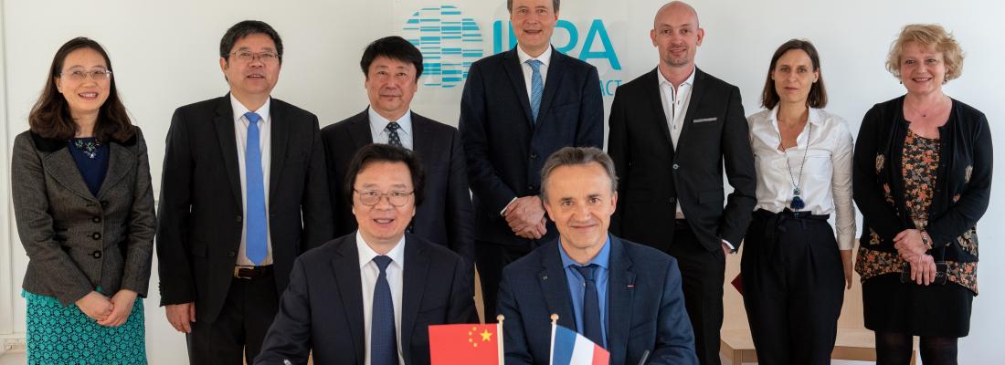 illustration INRA and the Chinese Academy of Agricultural Sciences sign agreements for two international laboratories for the agroecological transition