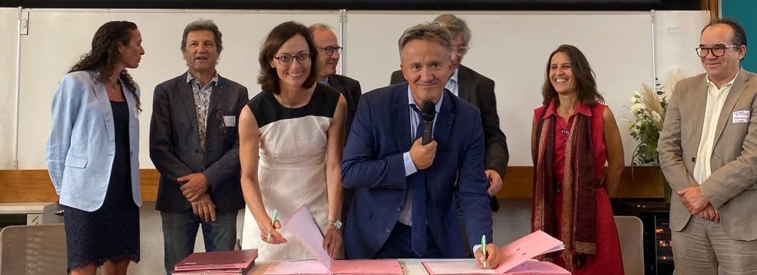 illustration Pour ses 60 ans, Bordeaux Sciences Agro renforce ses liens avec INRAE et signe deux conventions de coopération scientifique 