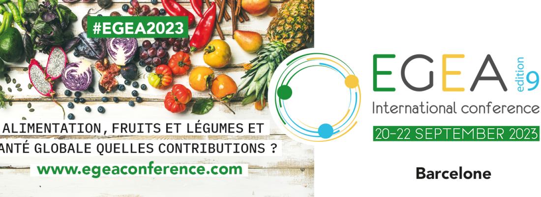 illustration Conférence EGEA 2023 : Alimentation, fruits et légumes et santé globale, quelle contribution ? 