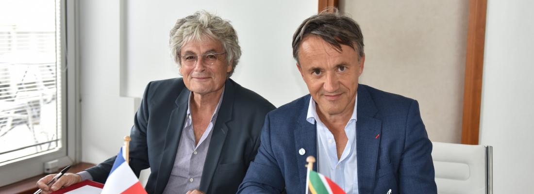 illustration International cooperation between France and South Africa: ARC, CIRAD and INRAE sign a tripartite agreement 