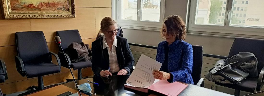illustration La santé par l’alimentation : INRAE Bourgogne-Franche-Comté et  le CHU Dijon Bourgogne signent un accord-cadre de coopération scientifique