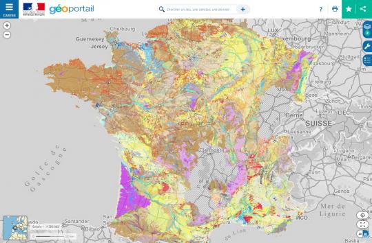 Une nouvelle carte des sols de France accessible à tous