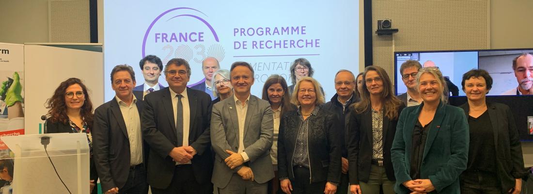 illustration France 2030 : INRAE et l'Inserm, pilotes d'un programme national d'envergure de 58 millions d'euros sur l'alimentation et les microbiomes