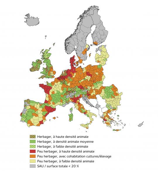 Cartographie des systèmes d'élevage européens