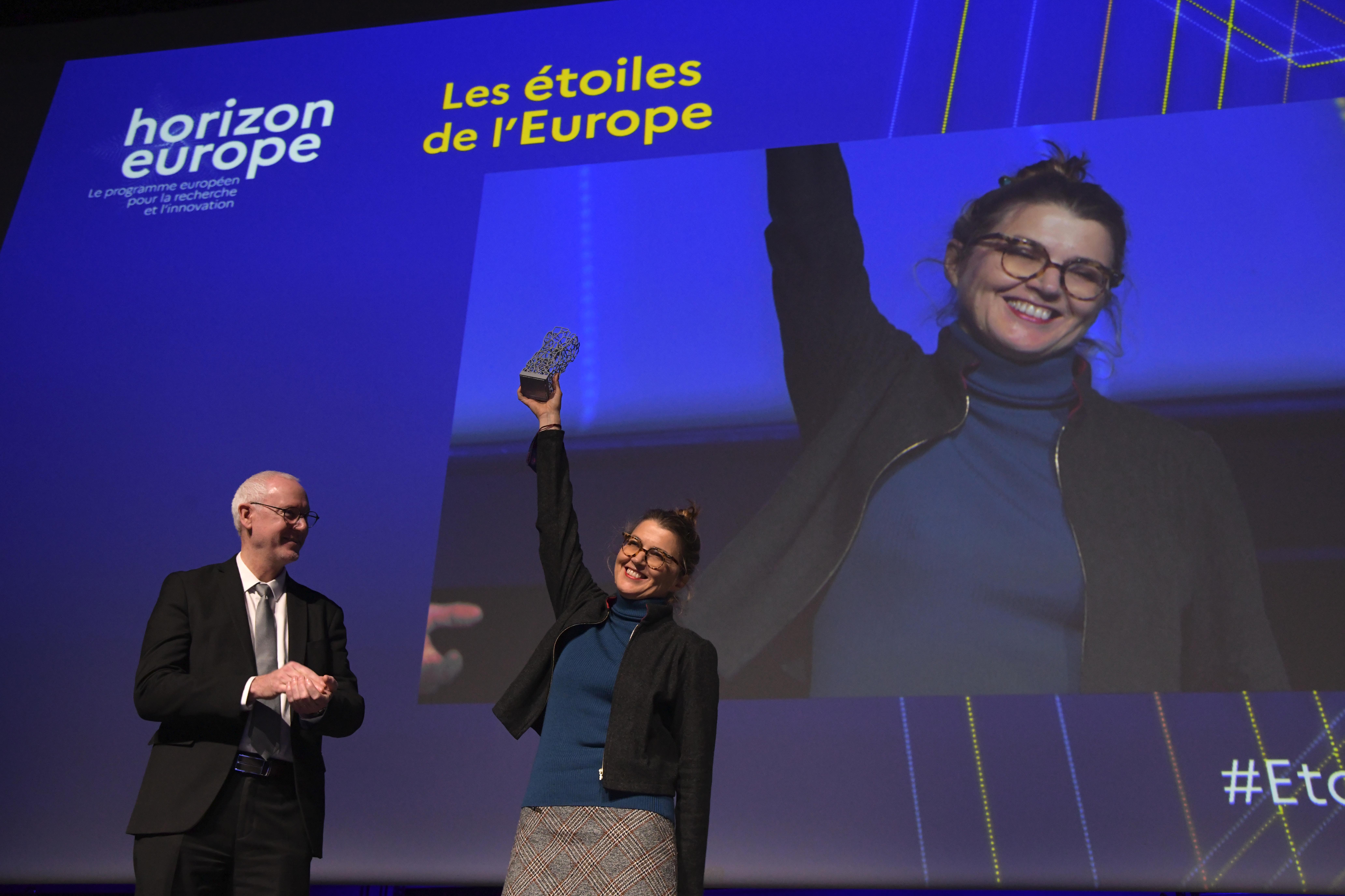 Nathalie Gontard récompensée du trophée des Etoiles de l'Europe