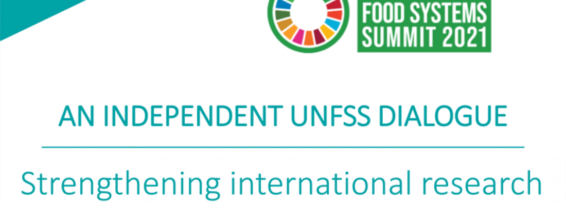 illustration Independent dialogue of the 2021 United Nations Food system summit (UNFSS)