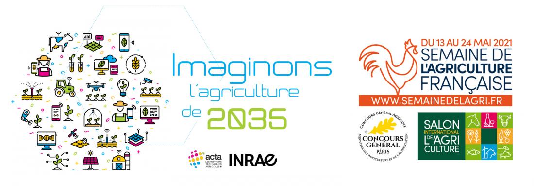 illustration Semaine de l'agriculture française : Imaginons l’agriculture en 2035 – Acta – INRAE