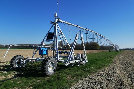 Inauguration d’une rampe d’irrigation de précision unique en France dans le cadre des Journées nationales de l’agriculture