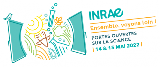 Logo des journées portes ouvertes sur le site INRAE de Crouel (Clermont-Ferrand)